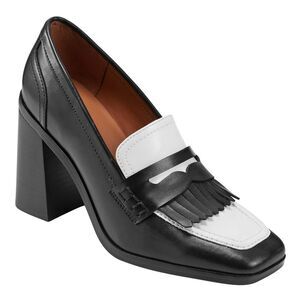 Marc Fisher Women's Hamish Pump 10 Black/White 002